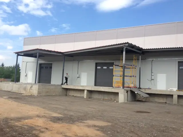 Проект строительства здания склада, Минский район